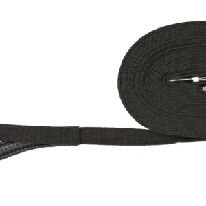 TRIXIE Schleppleine Gurtband 15 m 20 mm schwarz Rabatt